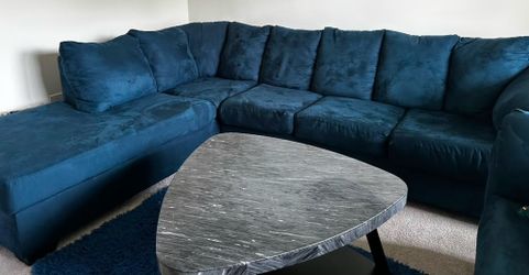 Large Sectional Sofa with Chaise – Deep Seating & Super Comfortable