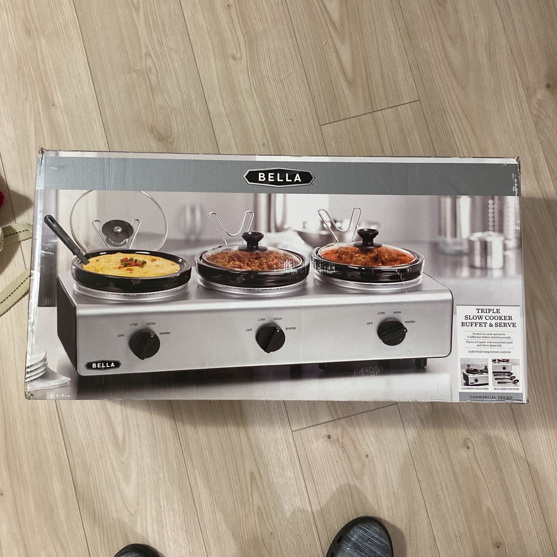 Triple Slow Cooker Buffet And Serve for Sale in Covington, WA OfferUp