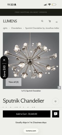 Chandelier For Sale