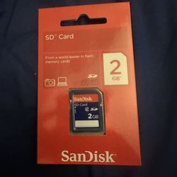 SanDisk SD Card 2GB - 5$