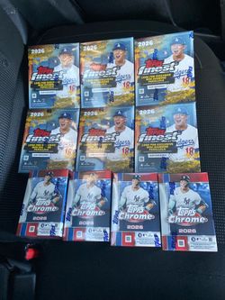 Baseball card boxes