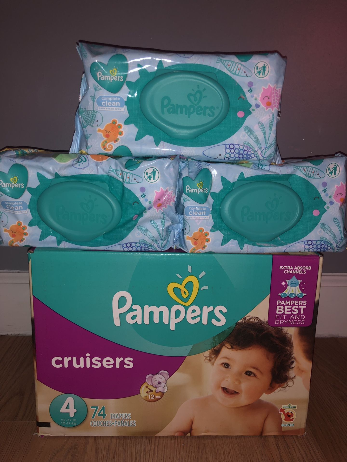 Pampers cruisers size #4!!