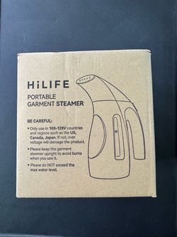 HiLIFE Portable Handheld Garment Steamer – Brand New, Unused