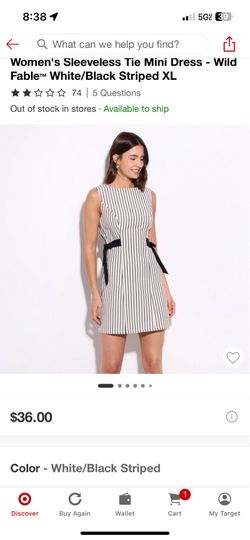 Wild and fable dress