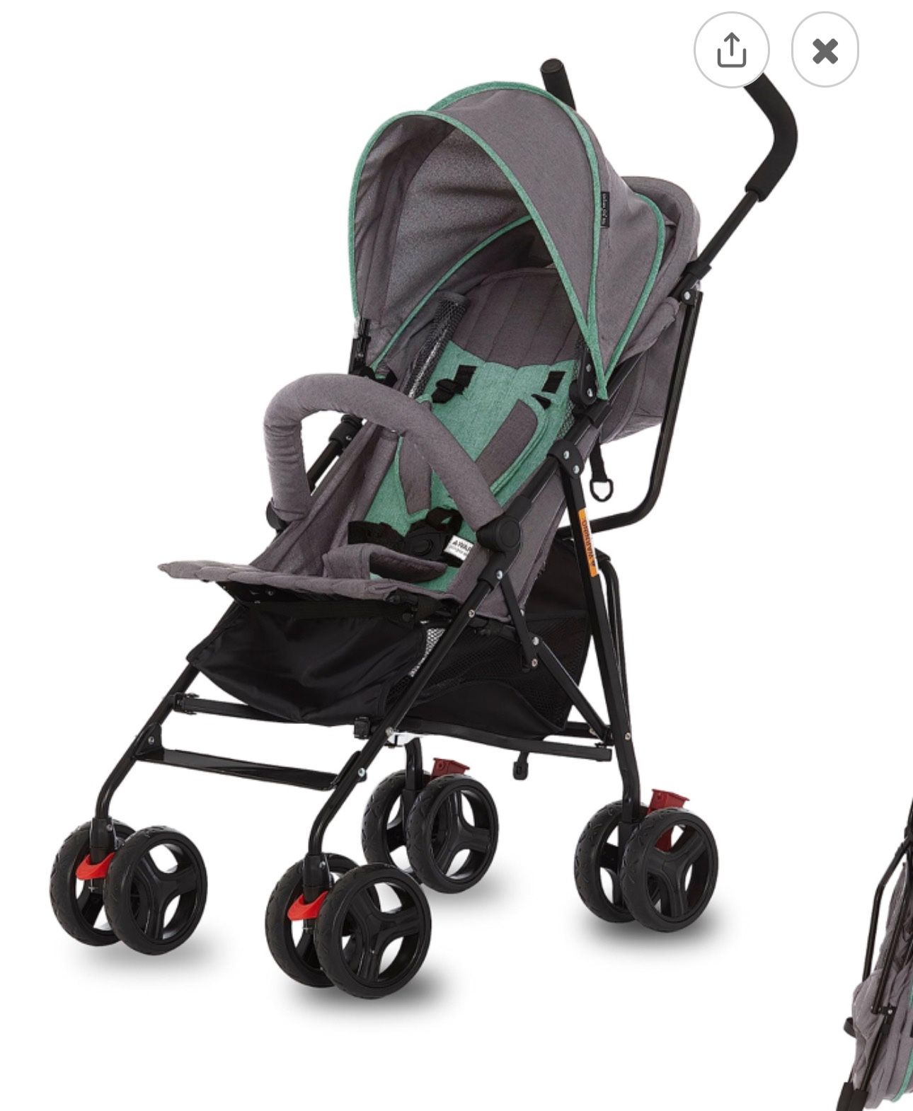 Baby Stroller New Mint Green Color