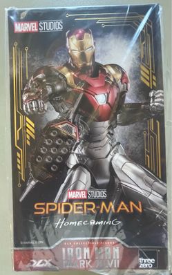 Three Zero Iron Man Mark XLVII Homecoming Marvel Infinity Saga DLX Figure New
