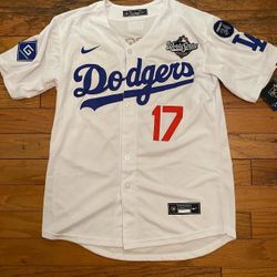 Ohtani World Series white Jersey