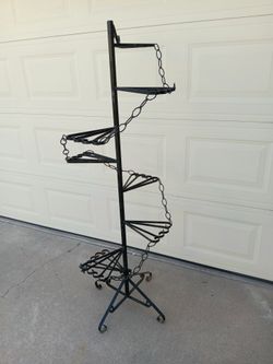Wrought iron plant stand