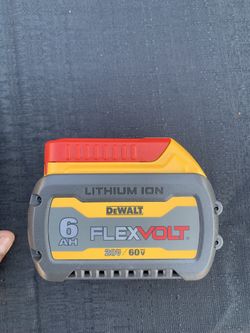 Dewalt Flexvolts 6 Ah