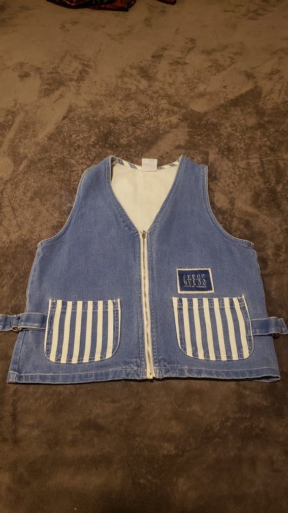 Rare/Vintage 90s Child Boy/Girl Guess Denim Size X-LARGE