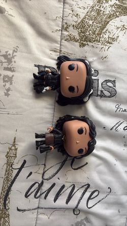 Two funko pops