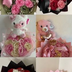 Flower Bouquet/ Valentine Gift/ Valentine Bouquet/ Flower Arrangement 