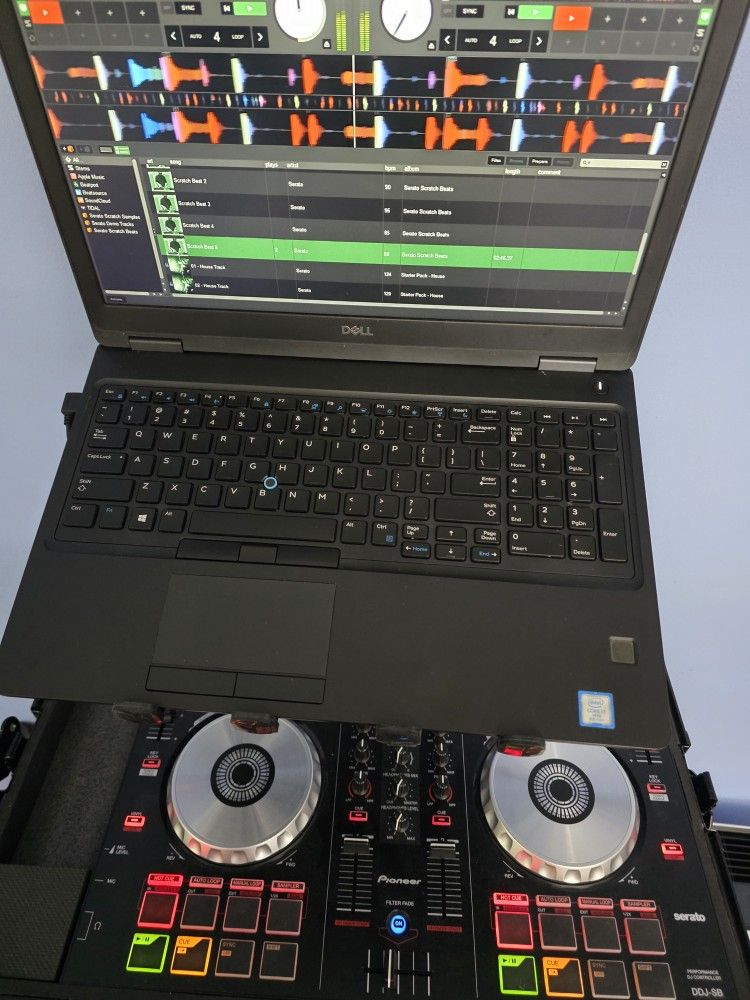 Pioneer DDJ-SB with Laptop & Odyssey Case