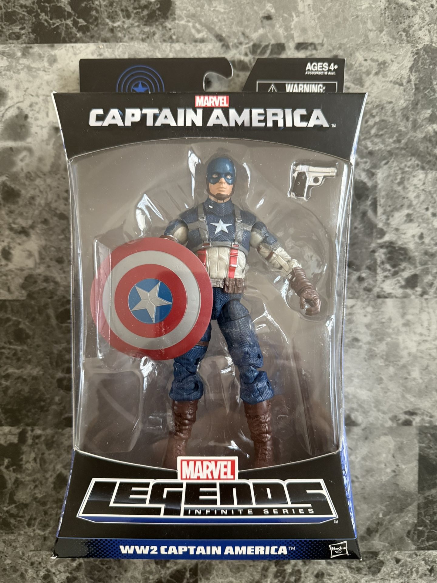 Marvel Legends WW2 Captain America BAF Mandroid Series