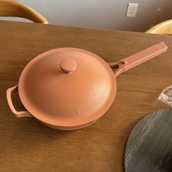 our place pink pan + steamer