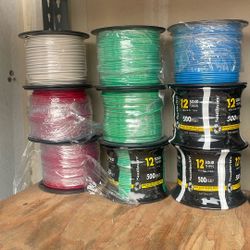 WIRE#12THHN Solid 500FT $80 Each One