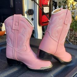 Pink "Durango" Kids Western Boots