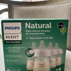 Philips Avent Natural Glass Bottles