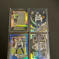 Devon Witherspoon Rookie Sports Card Lot Seahawks 