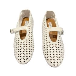 ALAÏA Leather Ballet Flats