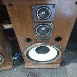 Apair Of 15 In  Speakers