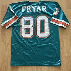 Vintage 90s Logoathletic Irving Fryar Miami Dolphins Jersey 