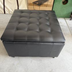 Ottoman Pleather Leather Stool Sest Otto Man 