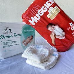 Newborn Diapers Unopened