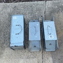 3 SMALL TRAPS- CAGES - HAVAHART $10 Each