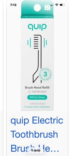 Quip toothbrush head