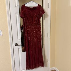 Formal Dress - NEW - Burgundy Full Length