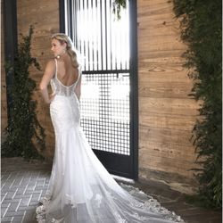 Wedding Dress And veil 