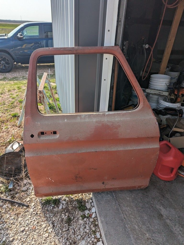 Old Ford Truck Door