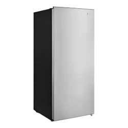 7.1 cu. ft. Manual Defrost Convertible Upright Freezer in Stainless Steel Look