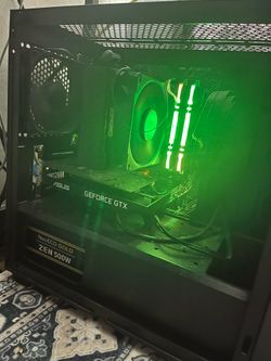 Gaming PC - Ryzen 5 5600 GTX 1650 missing glass panel