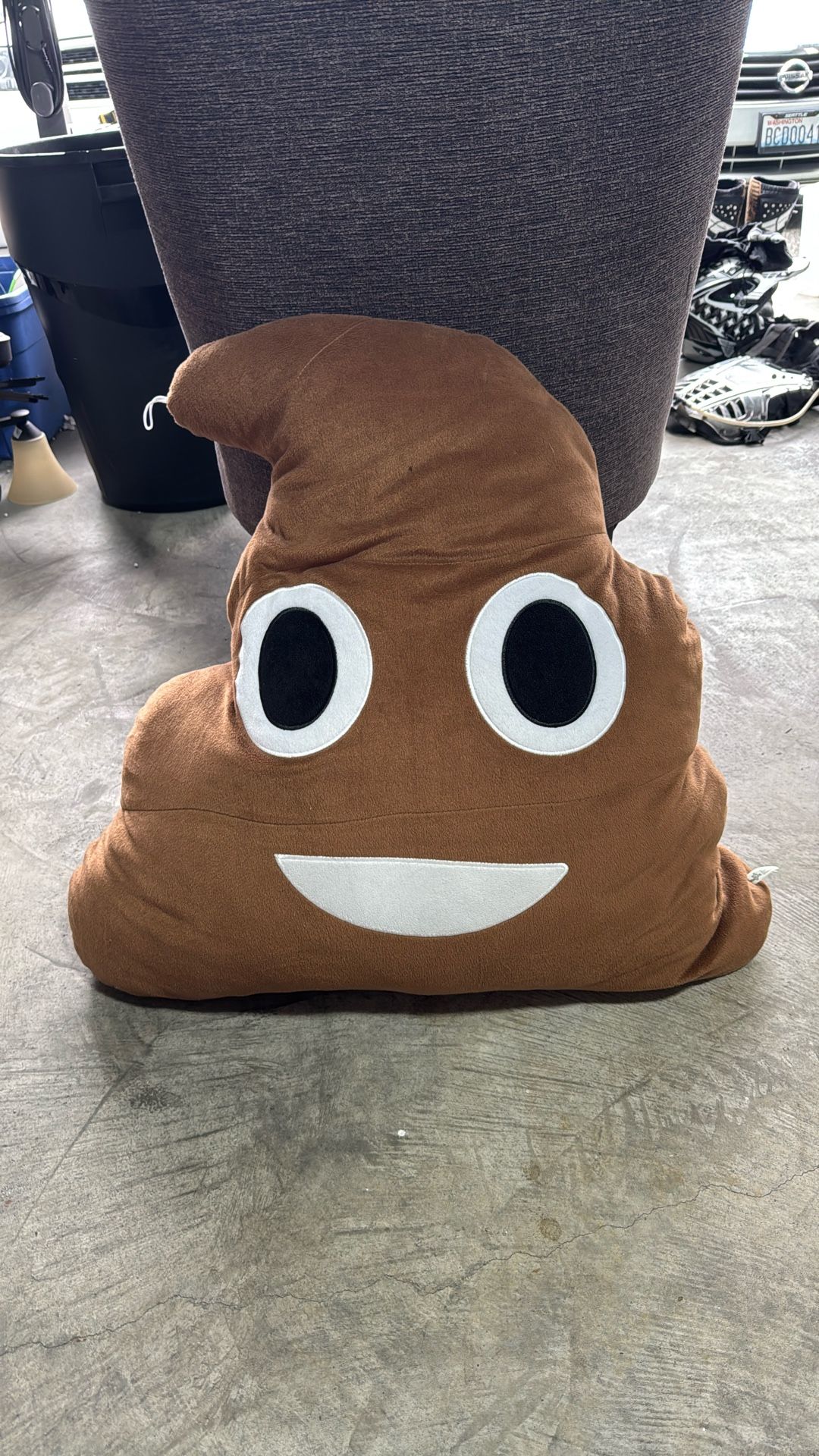 Poop Emoji Pillow