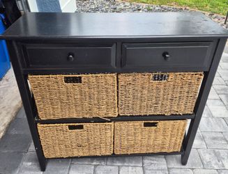Rustic Accent Drawer Table