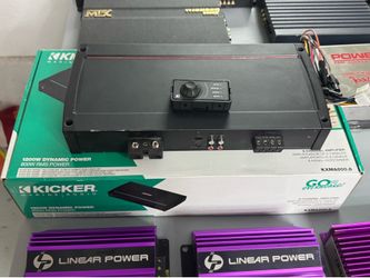 Kicker KXA 2400.1 &  800.8