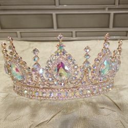 Beautiful Rose Gold Tiara