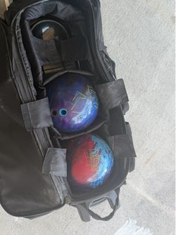 TOUR V1 BOWLING BALL 15 POUNDS ONE FACE TWO BOWLING BALL 15 POUNDS INCLUDES WOOD BAG