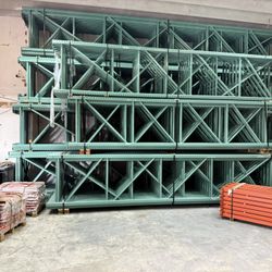 Pallet Racks New, And Used Upright Wire Deck