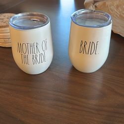 Bride & mother of bride Cups