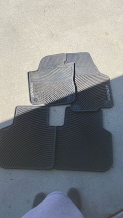 VW Passat rubber mats