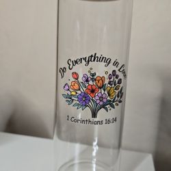 "Do Everything In Love" Tumbler 