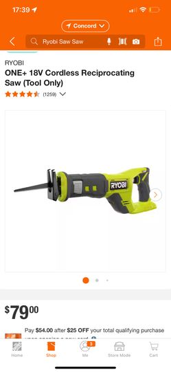 Ryobi Saw 