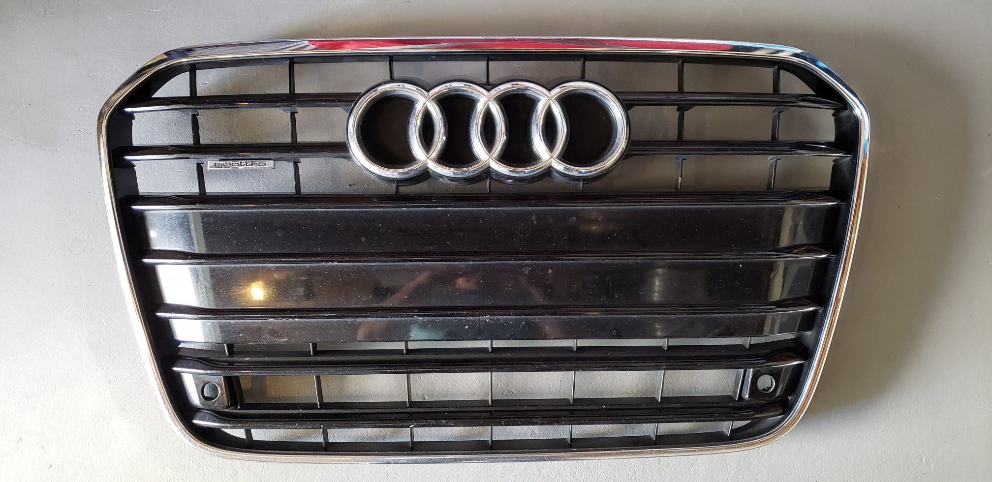 2012 2013 2014 2015 AUDI A6 FRONT GRILL OEM USED 4G0 853 037