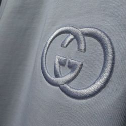 Gucci Interlocking GG Embroidered Top