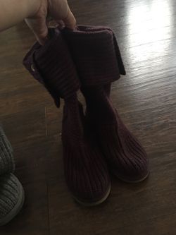 Ugg knit boots size 7