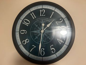6-Piece Home Decor Bundle – Wall Clock & Framed Wall Art Set