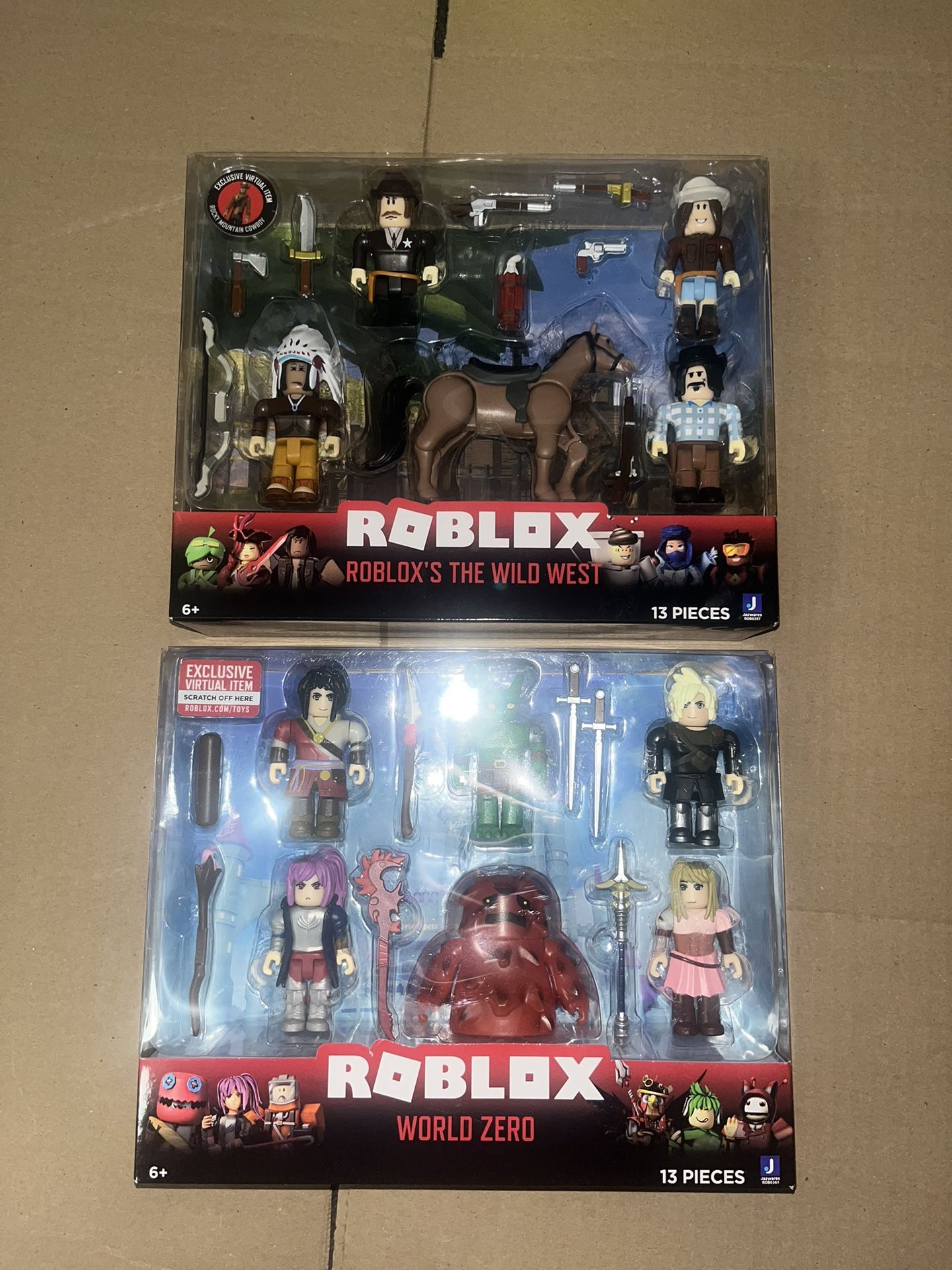 Roblox Action figure pack 2x - Roblox\'s The Wild West Figures - 